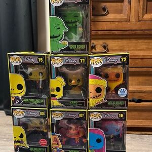 Funko Pop! Disney The Nightmare Before Christmas Vinyl Figure Lot - Multi Color